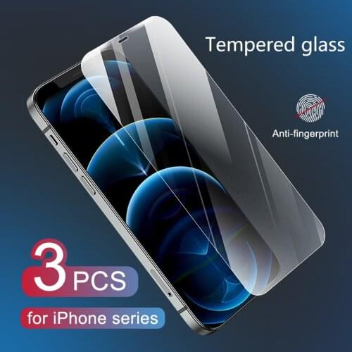 Protective Glass on the For iPhone 11 12 Pro X XS Max XR Tempered Glass For iPhone 7 8 6 6s Plus 12 mini 11 Pro Screen Protector