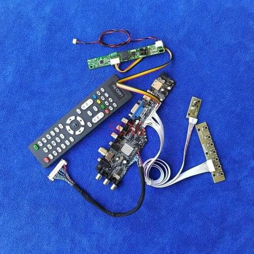 LCD LED Fit DV215FHM/HM215WU1/HR215WU1 HDMI-compatible VGA USB Matrix controller board KIT 30 Pin LVDS Signal Digital 1920*1080