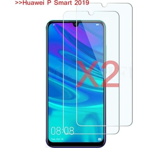 2Pcs/lot 2.5D Tempered Glass P Smart 2019 Screen Protector Protective Film For Huawei P Smart 2019 POT-LX3 POT-LX1 6.21 inch