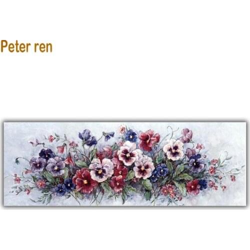 Peter ren Diy Diamond painting cross stitch flower Round\Square mosaic Picture of rhinestone Full Embroidery Flower phalaenopsi