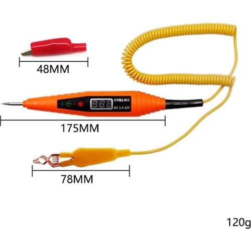 Automobile Ignition Test Pen Digital Display Test Pen Electrical Diagnostic Tool