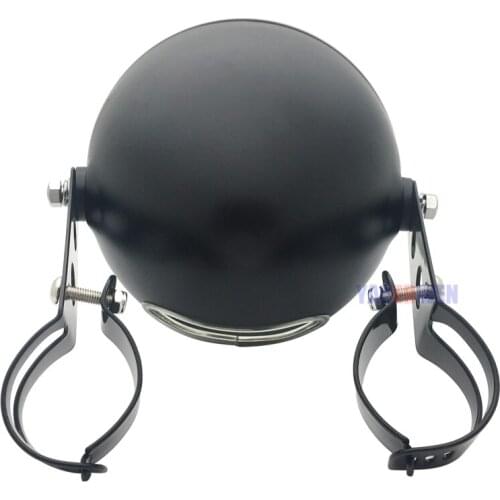 5 3/4" Motorcycle Housing Bucket Bracket Ring Lamp Holder Mounting 5.75" inch LED Headlight Lamp Shell Bucket Housing