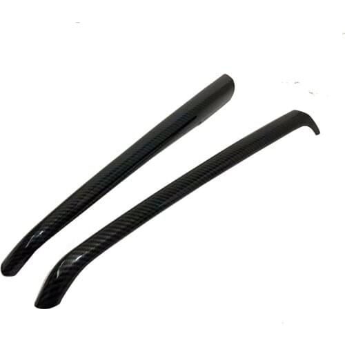 For Mazda CX-5 CX5 KF 2017 2018 Gear Shift Cover Side Strips Trim Control frame Decoration Carbon fiber look Sticker Car-Styling