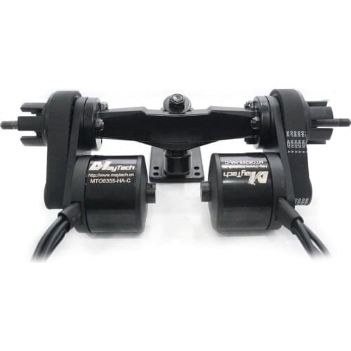 Maytech remote control skateboard 5065 6355 6365 6374 dual motors + double Kingpin trucks + e-longboard pulleys and belt