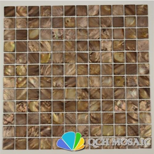 Freshwater shell mother of pearl mosaic tile for kitchen backsplash and bathroom 22 square feet/lot 25x25chip size qch126