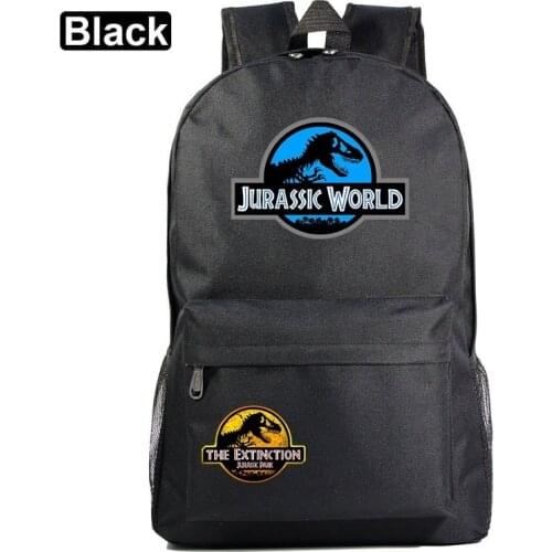 2020 New Jurassic Park Dinosaur Boy Girl School bag Women Bagpack Teenagers Schoolbags Men Children Student Backpack