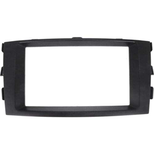 NEW-For Toyota Auris 2006-2012 Car 2Din o Panel Modification Panel DVD Navigation Panel Frame Car Fascias Stereo Radio Panel