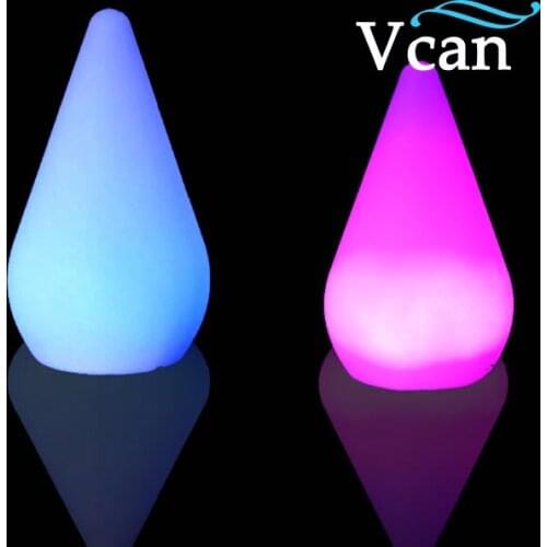 PE plastic 10 colors change led night light VC-B1224