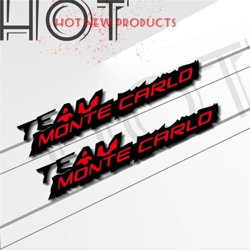 Pegatinas Motorcycle Reflective Stickers Body helmet fuel tank Waterproof logo decal For Chevrolet monte carlo MONTE CARLO