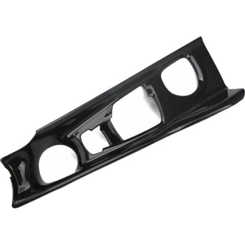 Carbon Fiber Style Gear Shift Box Panel Cover Trim Fit for Toyota Chr C-Hr -18