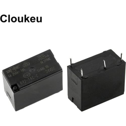 2Pcs Relay DIP4 892-1AC-C-24VDC 5A