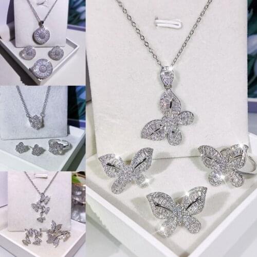 Наборы ювелирных украшений Vecalon China At AliExpress