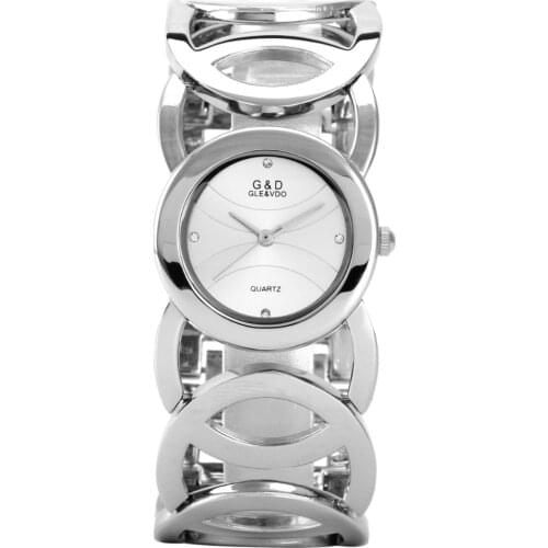 WA126 G&D Womens Watches 2017 Gold Luxury Bracelet Watch Ladies Fashion Casual Quartz Wristwatches relogio feminino Girls Gifts