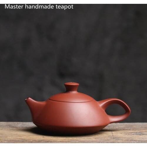 120ml Master Handmade Chaozhou Favorites Kettle Teapot Health Pot For Kung Fu Tea China Milk Oolong Tea Ceremony Sets