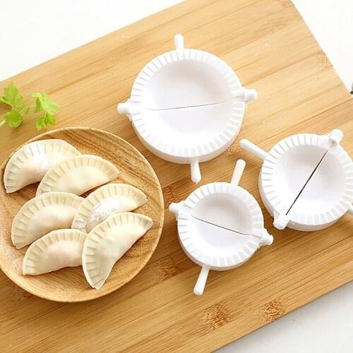 3pcs/set Quick Manual Dumpling Wrapping 3 Sizes Machine Dumpling Mold Diameter 7-10cm