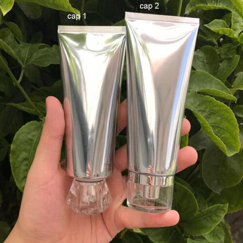 300pcs empty 100ml lotion plastic soft tube for cosmetic skin care cream packaging,100g squeeze container bottles with screw cap