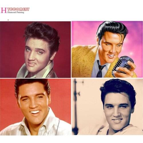 5d diy diamond embroidery Elvis Presley diamond painting Cross Stitch full round drill Rhinestone mosaic decor