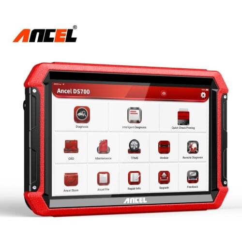 Ancel DS700 Car Diagnostic Tool OBD2 Scanner Active Test EGR Adaption IMMO DPF Reset Android 10.0 Diagnosis OBD 2 Auto Scanner