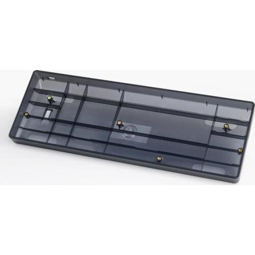 GH60 DZ60 Mechanical Keyboard Case Black Transparent Housing Clear 60% size Frame