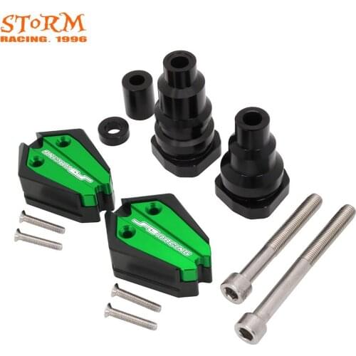 CNC Motorcycle Falling Protection Frame Slider Fairing Guard Crash Pads Protector For KAWASAKI ZX6R ZX-6R ZX6R ZX 6R 2009-2012