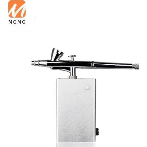Japanese-Style Blooming White UV Nail Gradient UV Polish Paint Charging Mini Pump Spray Gun Inkjet Printer
