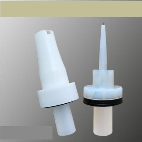 2/4 Pcs Electrostatic Accessories Needle Plastic Powder Spraying Flat Electrode Gun Head for Gema gmFlat Jet Nozzle（NF20)