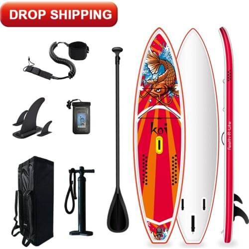 FUNWATER drop shipping sup paddle board surfboard sale stand up inflatable paddle board surf board