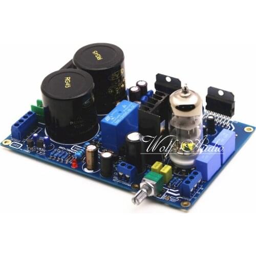 Tube amplifier board kit 6N3 + TDA7294 Power Amplifier Kit 80W+80W