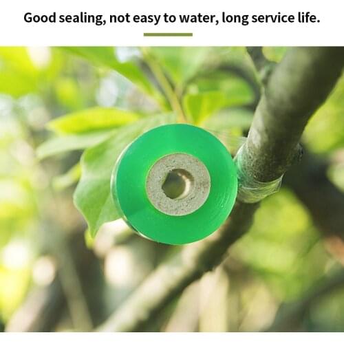 1 Roll Grafting Tape Garden Grafting Tool Fruit Tree Stretchable Graining Tape Pruning Shears Grafting Branch Strapping Tape