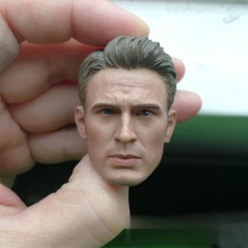 1/6 Scale Chris Evans Head Sculpt Model For 12'' Action Figure Model Dolls No.385 (Without neck)