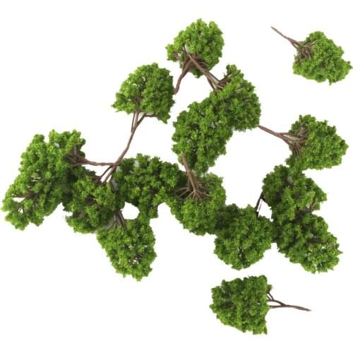 Lots 20 1:160 N Scale Tree Model Set for Sandtable Scenery Layout Decor