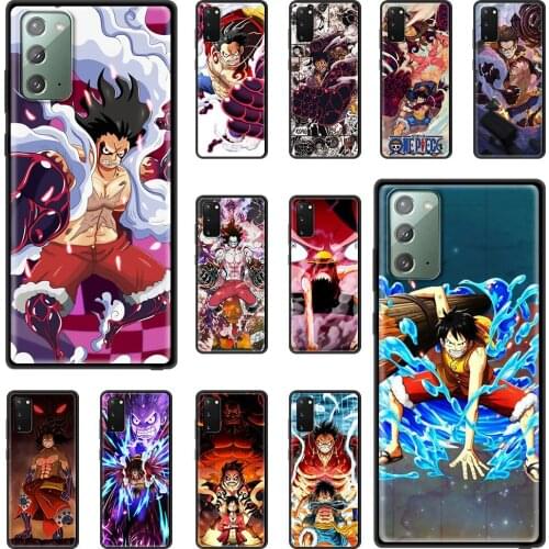 One Piece D Luffy Anime Bumper Phone Case For Samsung Galaxy S20 FE S10 Plus S21 Ultra S10e S9 S8 Back Cover Soft Funda Coque