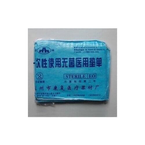 10pcs Disposable drawsheet sterile medical pads single medical bed water-resisting oil monofilm single