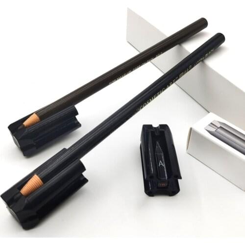 Wholesale 100 Pcs Eyebrow Pencil Sharpening Tools Permanent Makeup Tattoo Accessories Waterproof Eyebrow Pencil Sharpen Tip Thin