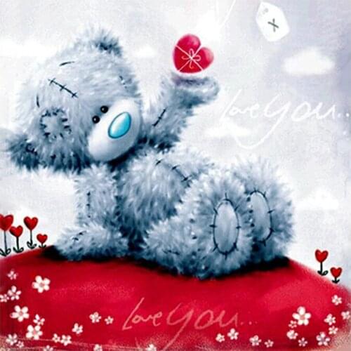 Teddy Bear Cartoon Children Diamond Painting Round Full Drill Nouveaute DIY Mosaic Embroidery 5D Cross Stitch Home Decor Gifts