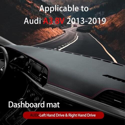 For Audi A3 8V 2013-2019 Anti-Slip Mat Dashboard Cover Pad Sunshade Dashmat Protect Carpet Car Accessories 2014 2015 2016 2017