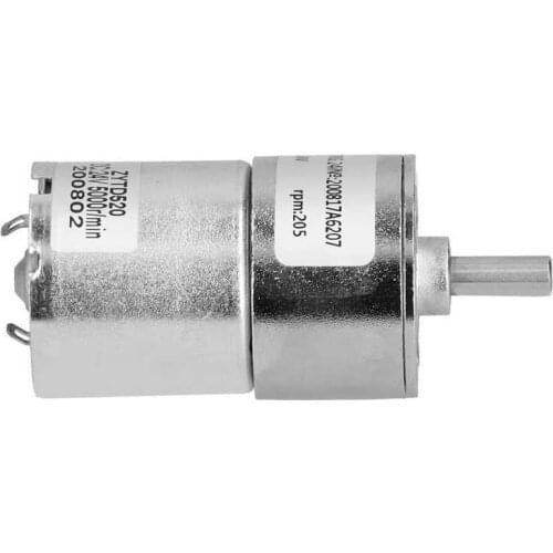 Reduction Geared Motor Eccentric Output Electric Micro Speed High Torsion Gear DC 24V
