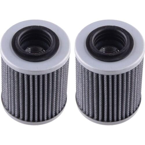 420956124 2Pcs Motorcycle Oil Filter Replace Fit for Ski-Doo Renegade MXZ Grand Touring Expedition LE SE Sport 1200 900 600 2017