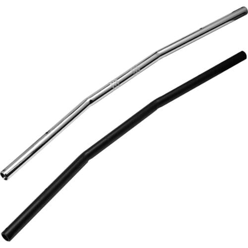 Universal Iron 1" 25mm For Motorcycles Bikes Cruve Bend Drag Handlebar Cafe Racer Honda Yamaha Harley Suzuki
