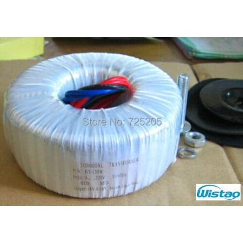 120W HIFI Amplifier Dedicated Toroidal Transformer Wire Double 18V or Dual 22V Audio for your DIY