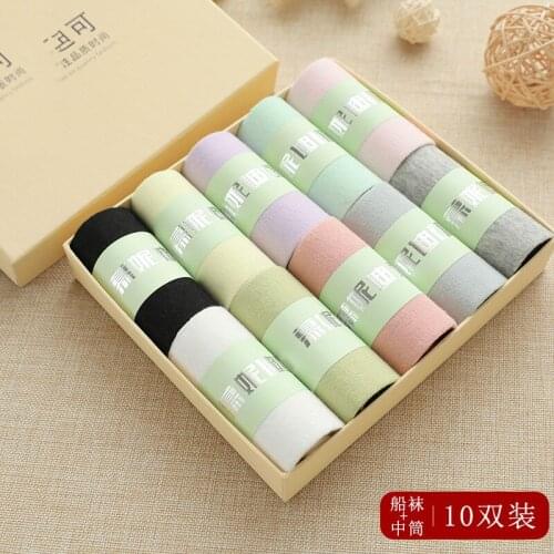 10 Pairs/Lot Fuzzy Socks High Quality Women Fashion Cute Cotton Socks Japanese Streetwear