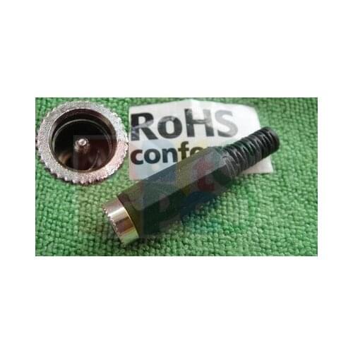 2.5x5.5mm AC-DC Power Cable Jack Socket Adapter Connector Plug 4 CCTV JM25 100PCS