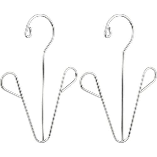 2pcs Household Shoes Rack Hanger Hook Hanging Shelf Organizer