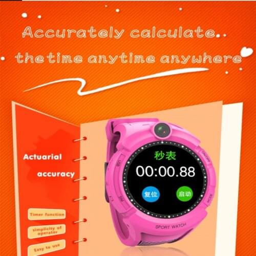 2019 Children Girls Smartwatch Baby Child Q360 Kids GPS Watch With SOS Camera Call