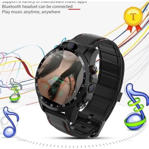 2019 New 4G smart watch Android 7.1 1.6inch IPS big screen ip67 waterproof 5MP camera support multi-sports mode call smartwatch