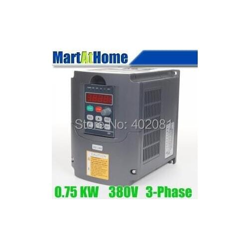 Free shipping 0.75kw 1HP 380V 4A Usual VFD Inverter Variable Frequency Drive Inverter for Spindle Motor #SM657 @CF