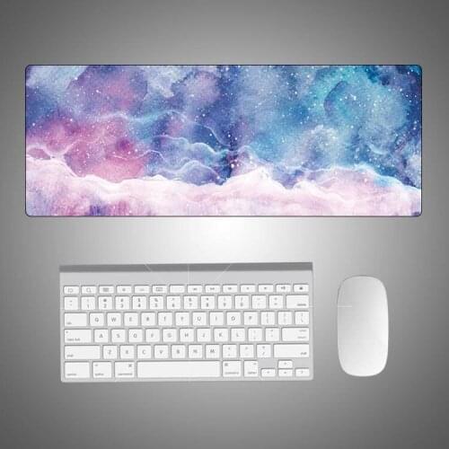 80x30cm Large Marble Desk Pad Mouse Pad Gamer Waterproof Kawaii Desk Mat Computer Keyboard Table Decoration Cover Mice Mat