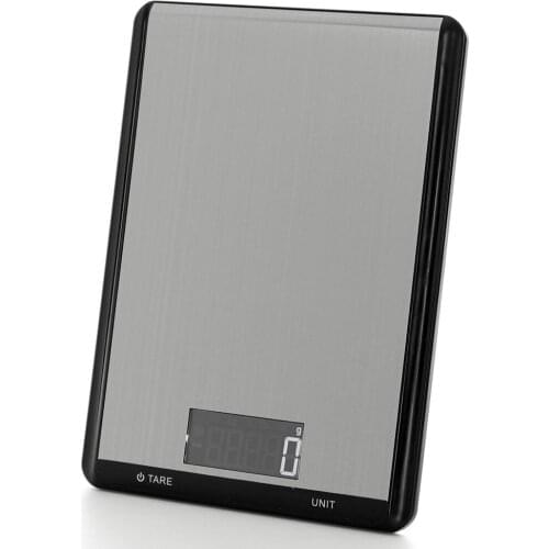 Digital Kitchen Food Scale 22lbs/10kg, Precision Food Scale LCD Display Tempered Glass Surface Touch Screen