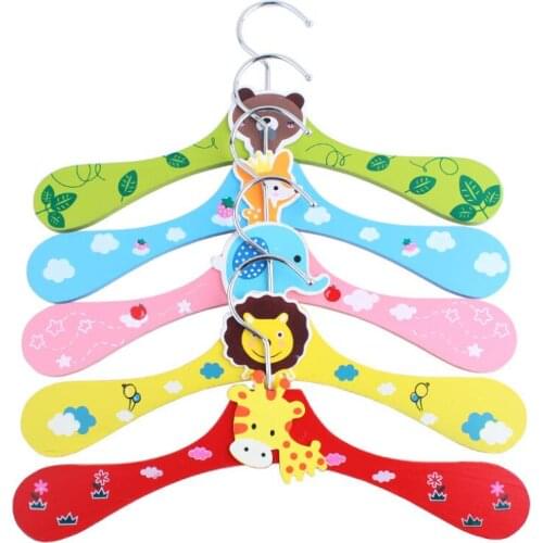 Wooden children cartoon animal clothes hangers/Clothes tree/coat hanger, clothes rack LX2406