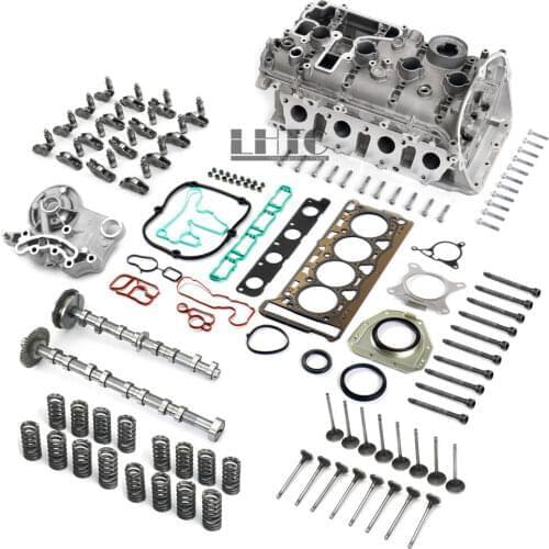 Engine Cylinder Head Camshaft Valves Assembly Kit For VW GTI AUDI A3 1.8 2.0TFSI CCTA CCZA CCZB